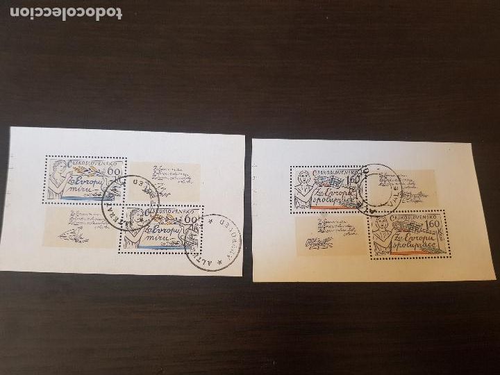 Stamps: CHECOSLOVAQUIA HOJA 1977