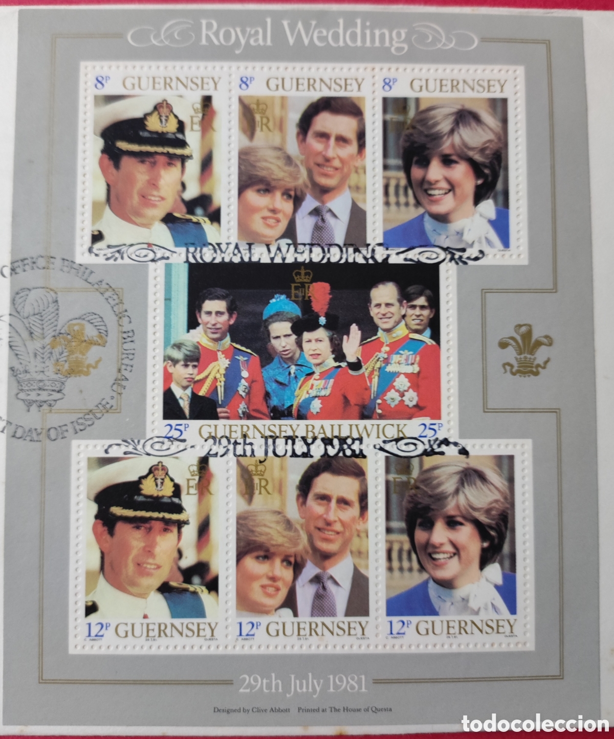 Sellos: Guernsey SPD 1981 - Foto 2