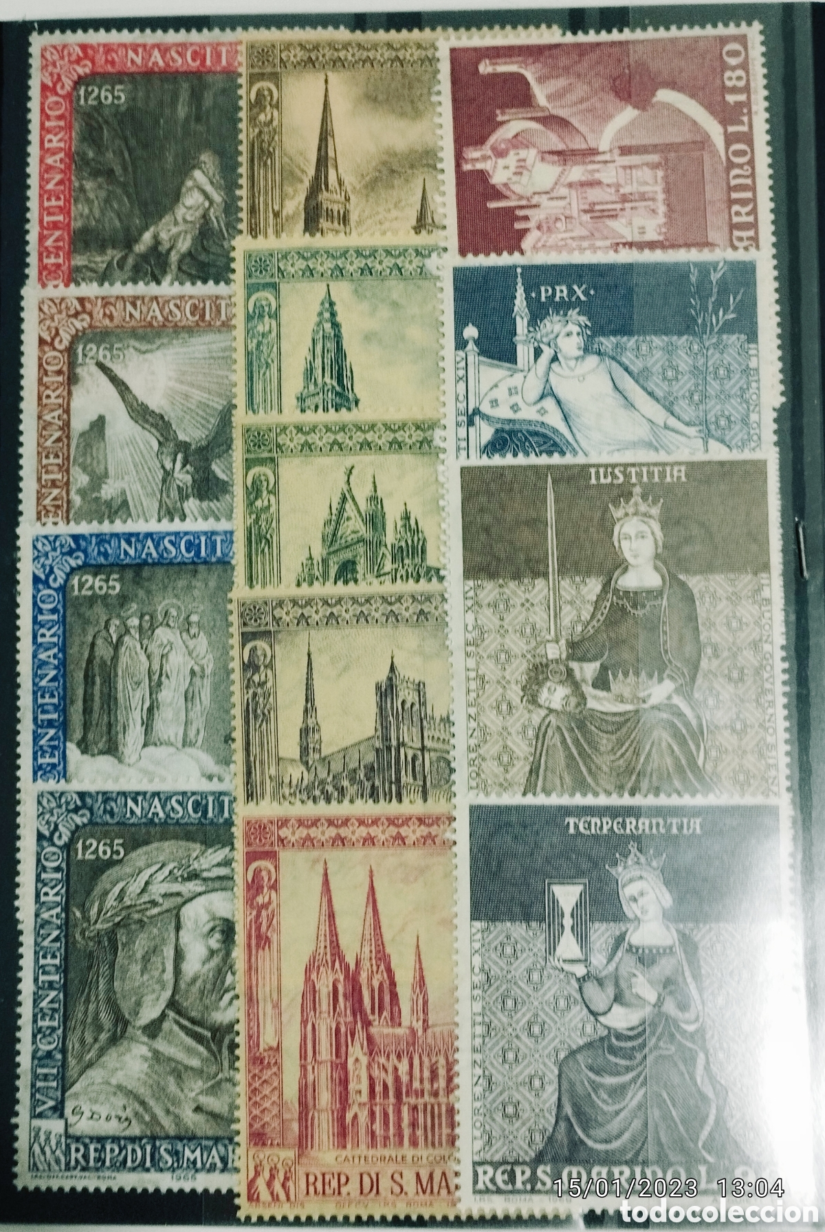 Stamps: 67 sellos San Marino