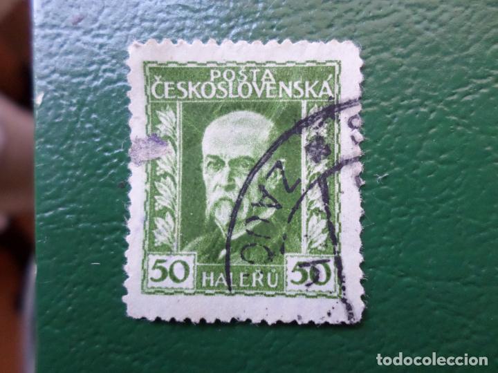 Sellos: checoslovaquia, 1925, presidente masaryk, Yvert 193