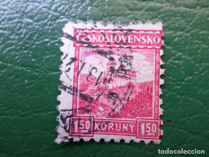 Timbres: checoslovaquia, 1926, castillo de karluv tyn, Yvert 207
