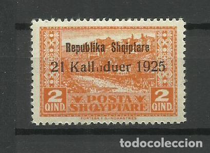 Sellos: ALBANIA 1925 - *- SOBRECARGADO - Foto 1