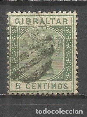 Sellos: GIBRALTAR YVERT NUM. 22 USADO - Foto 1