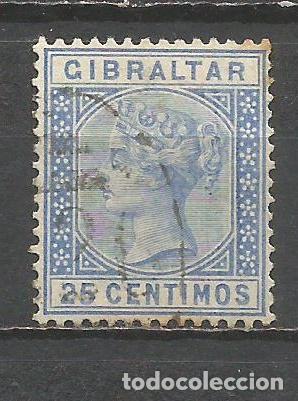 Sellos: GIBRALTAR YVERT NUM. 24 USADO - Foto 1
