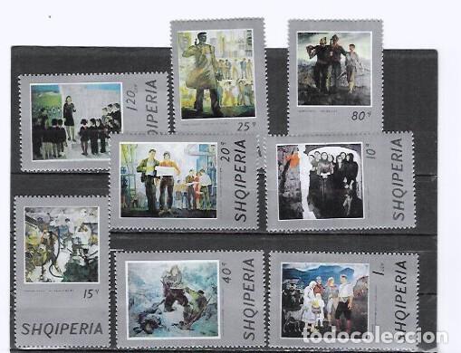 Sellos: ALBANIA N&ordm; 1535 al 1542 (**)