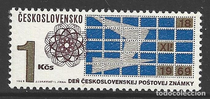 Sellos: CHECOSLOVAQUIA 1761** - A&Ntilde;O 1969 - DIA DEL SELLO