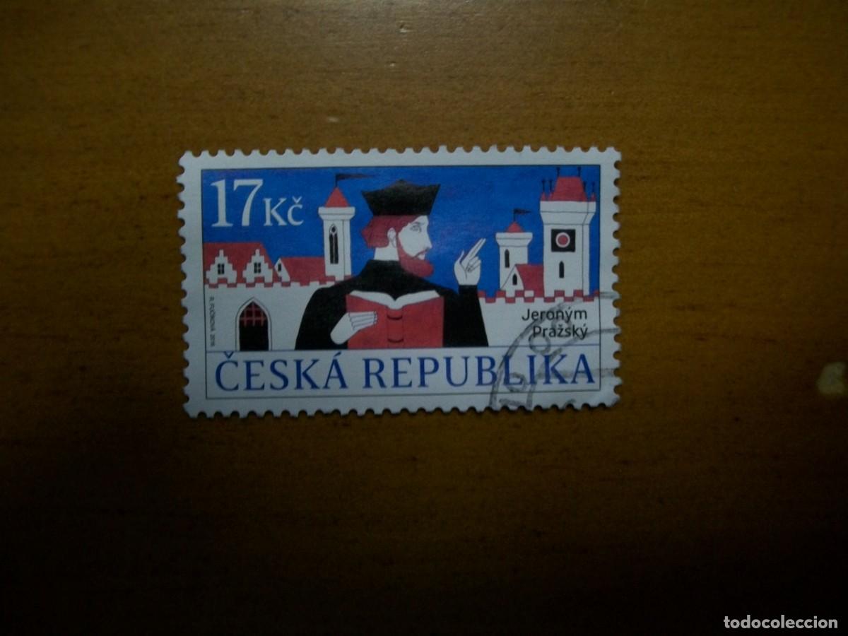 Sellos: 10/-REP&Uacute;BLICA CHECA-2016-17 kr. EN USADO/&ordm;/