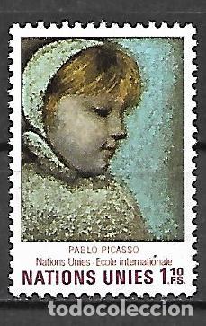 Sellos: 1971: ONU Ginebra &rdquo;Escuela Internacional de la ONU&rdquo; (MNH**)