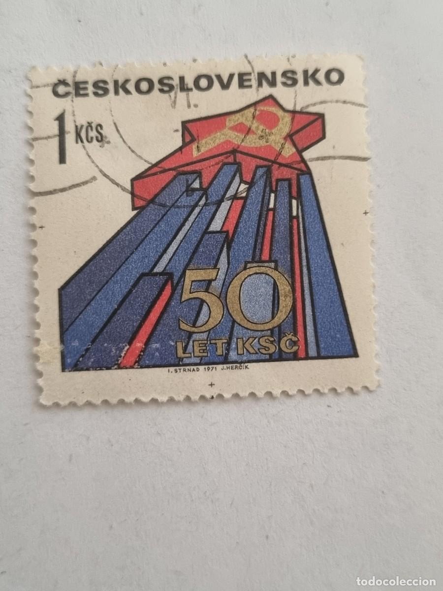 Sellos: Sello - CESKOSLOVENSKO - (b.66) - Foto 1