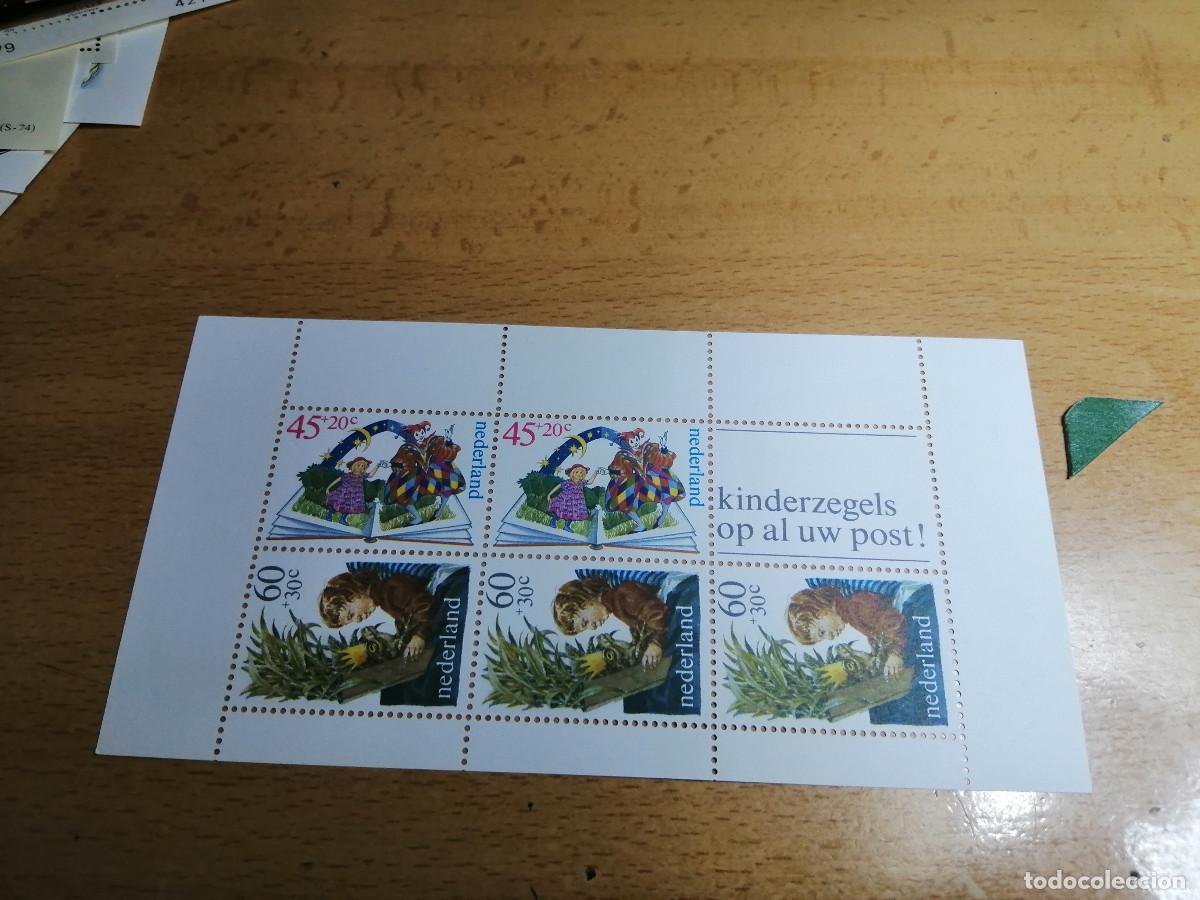 Sellos: NUEVO HOJA BLOQUE - HOLANDA - Foto 1