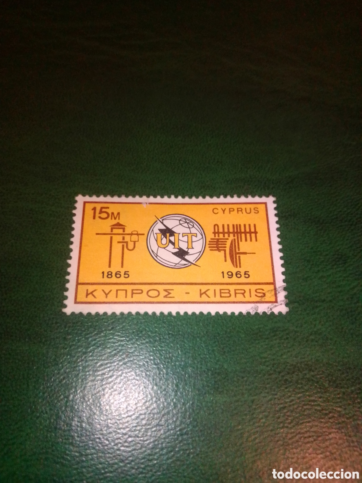 Sellos: UIT 1965 Chipre - Foto 1