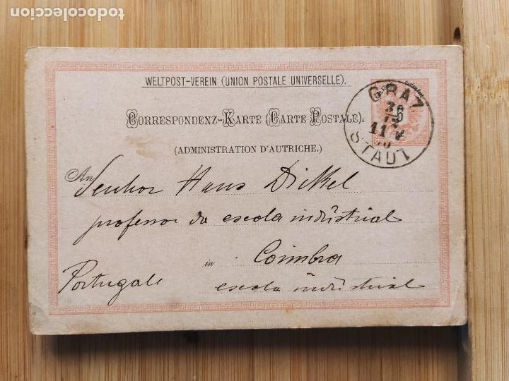 Sellos: WELTPOST VEREIN-CORRESPONDEZ KARTE-ENTERO POSTAL-VER FOTOS-(106.283)