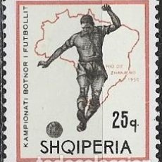 Sellos: ALBANIA 1966** - DEPORTES - 1104