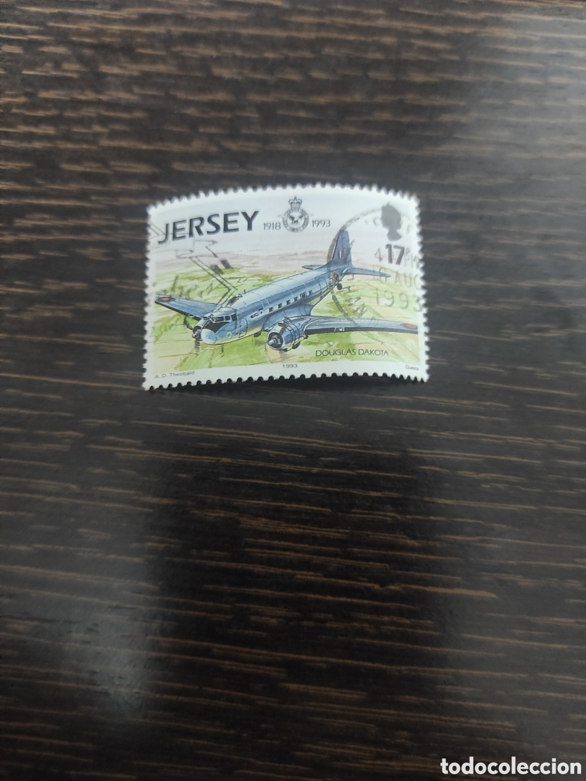 Sellos: Sellos Jersey 1993 USADO - Foto 1
