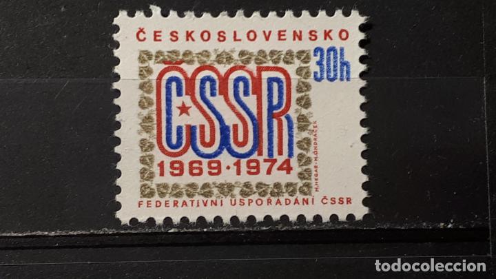Selos: CHECOSLOVAQUIA . A&ntilde;o 1974. **. YVERT 2024