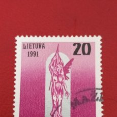 Sellos: LITUANIA 1991, DÍA NACIONAL