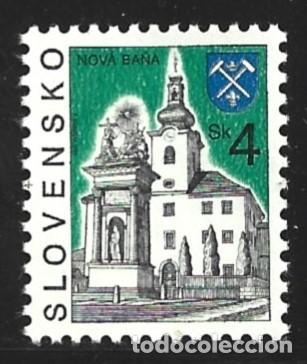 Sellos: ESLOVAQUIA 193** - A&Ntilde;O 1995 - CIUDADES ESLOVACAS - NOVA BANA