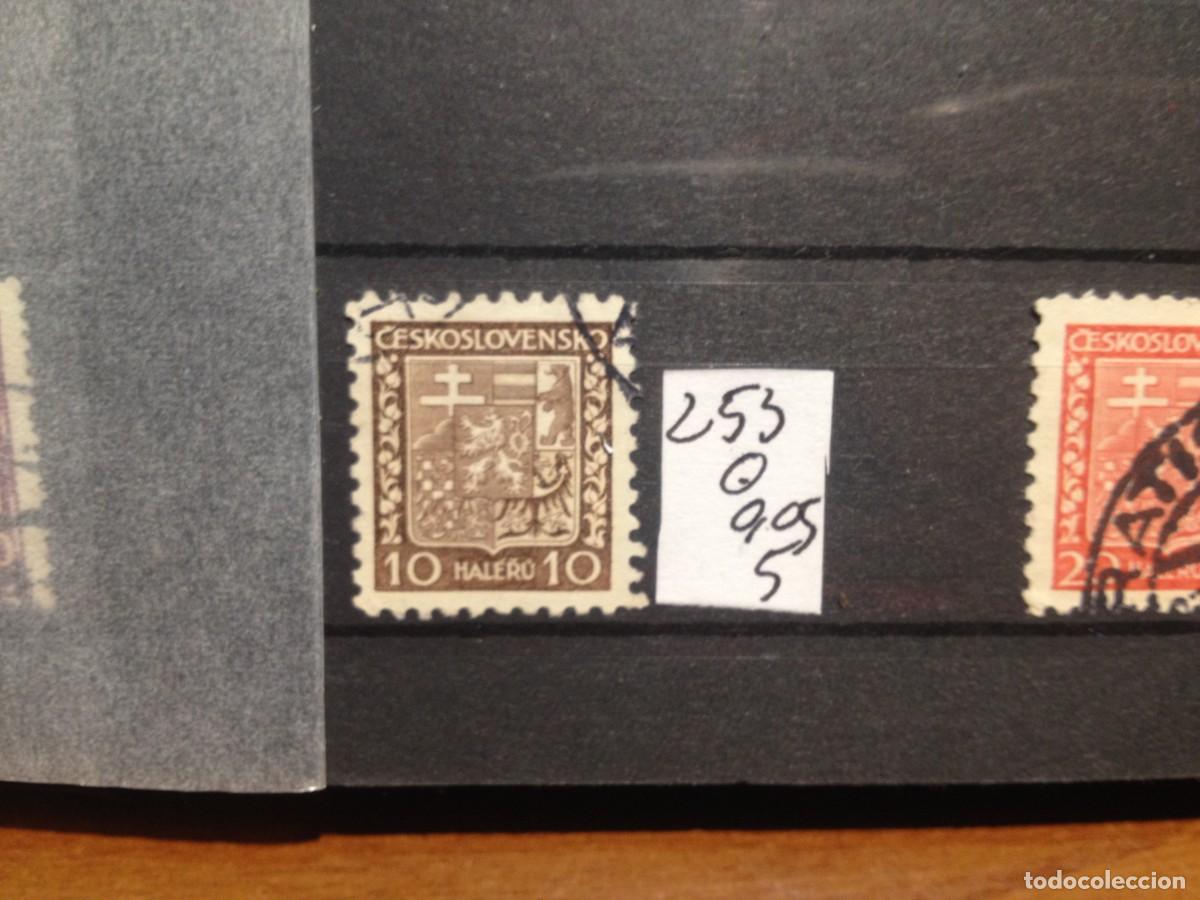 Selos: SELLOS DE CHECOSLOVAQUIA. USADOS. YVERT N&ordm; 253