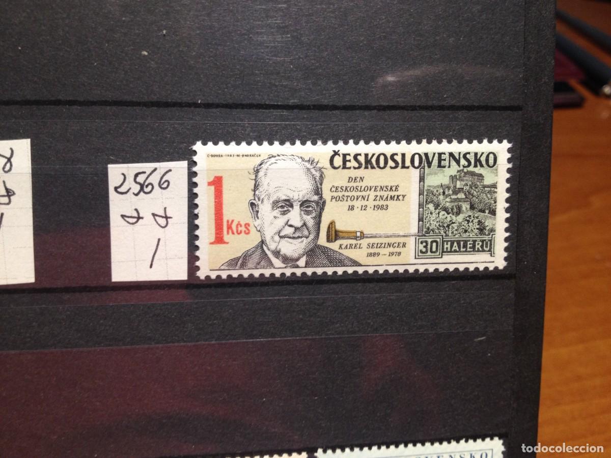 Sellos: SELLOS DE CHECOSLOVAQUIA. NUEVOS SIN FIJASELLOS. YVERT N&ordm; 2566