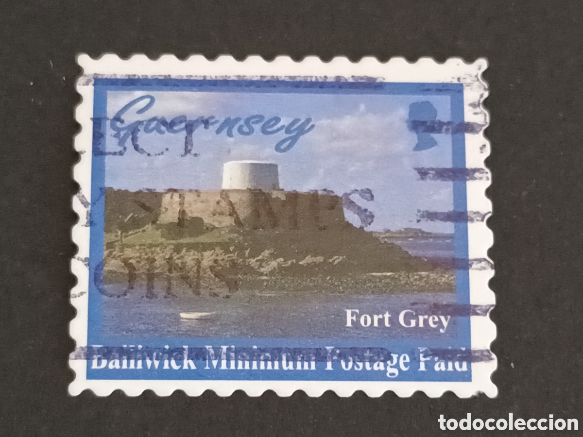 Sellos: GUERNSEY. SELLO USADO. - Foto 1