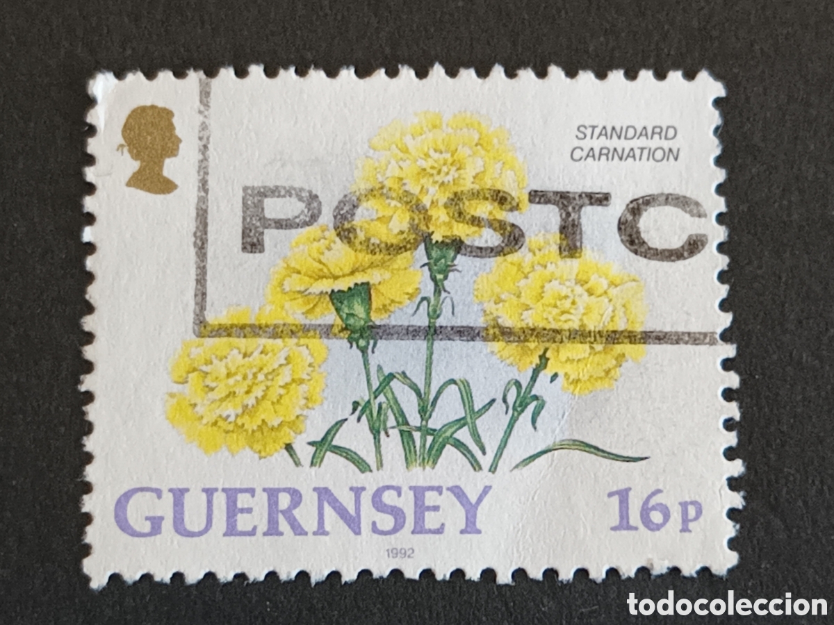 Sellos: GUERNSEY. SELLO USADO. - Foto 1