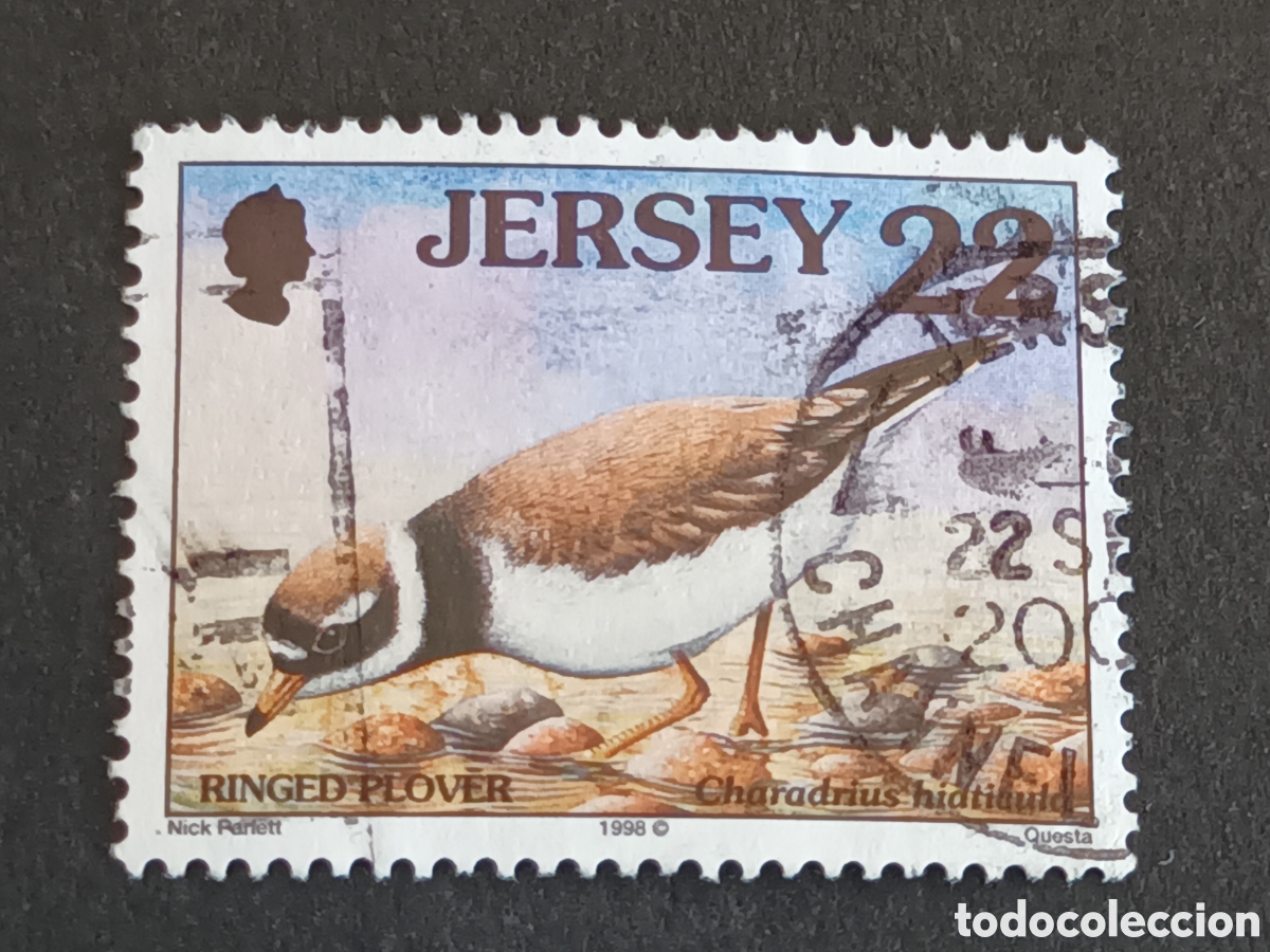 Sellos: JERSEY. SELLO USADO. - Foto 1