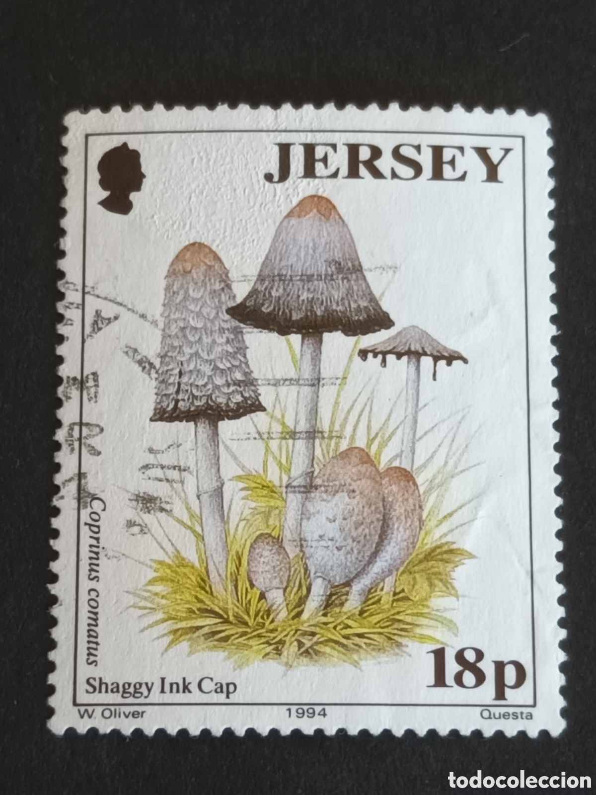 Sellos: JERSEY. SELLO USADO. - Foto 1