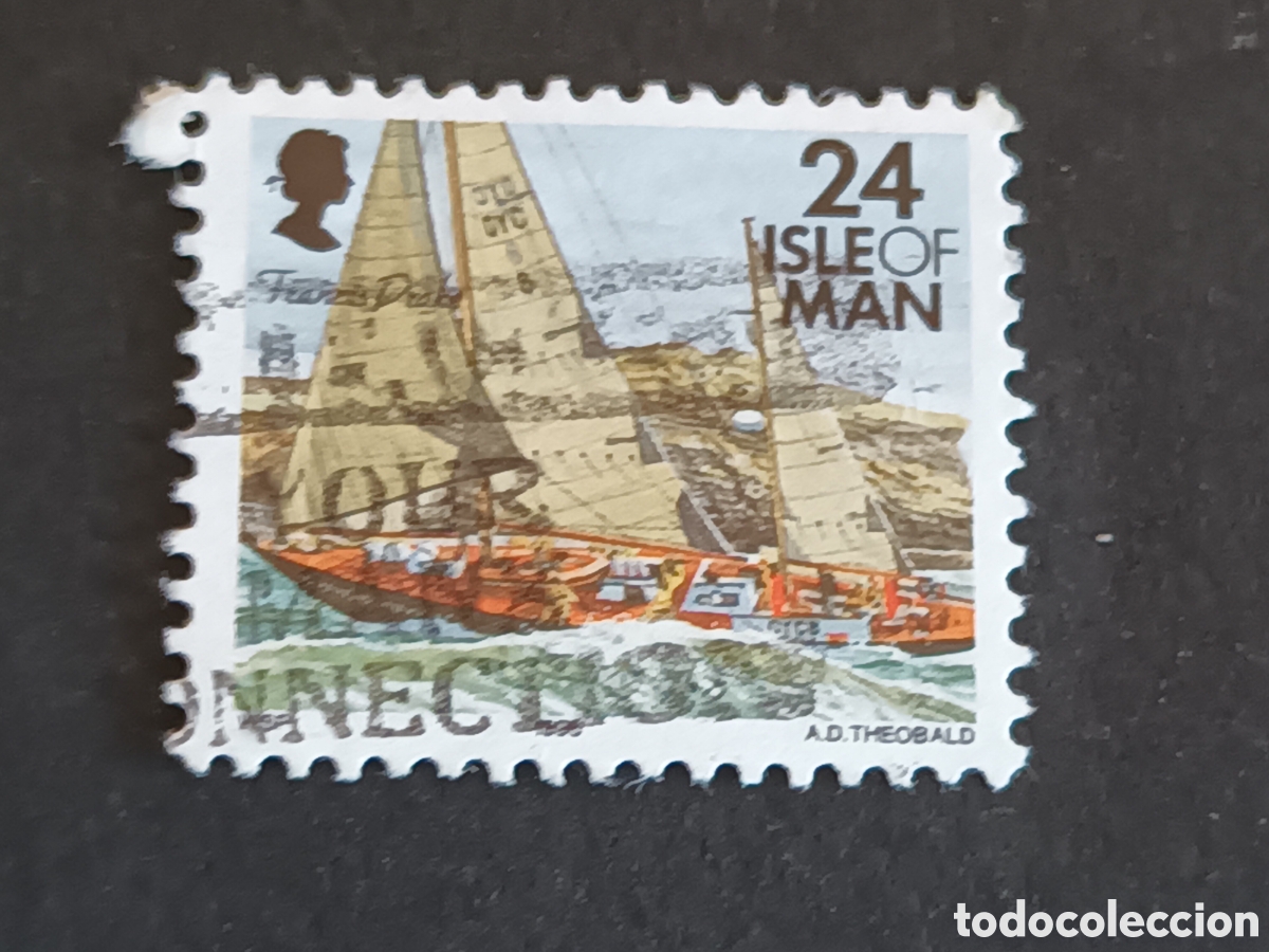 Sellos: ISLA DE MAN. SELLO USADO. - Foto 1
