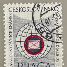 Sellos: CHECOSLOVAQUIA. EXPOSICIÓN FILATÉLICA MUNDIAL. PRAGA. 1961