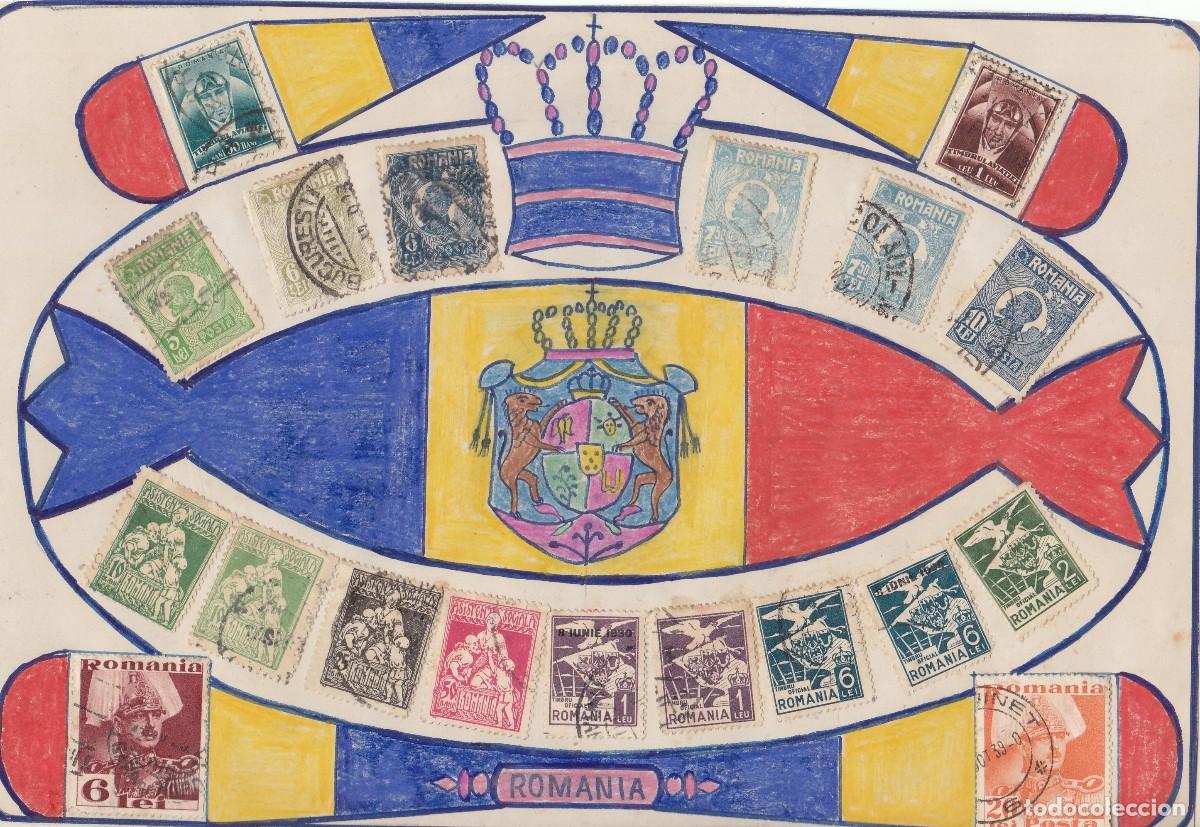 Briefmarken: Hoja..Personalizada. sellos varios.RUMANIA.-