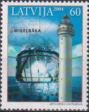 Sellos: Letonia 2004 Faros de Letonia faros MNH - Foto 1