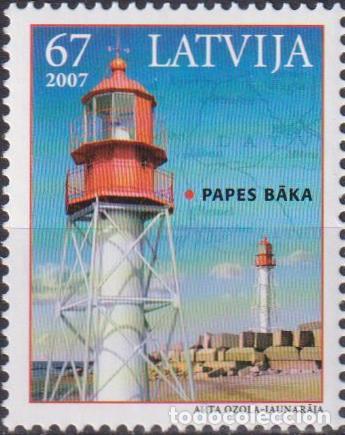 Sellos: Letonia 2007 Faros de Letonia faros MNH - Foto 1
