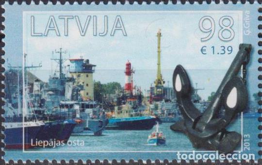 Sellos: Letonia 2013 Buques MNH - Foto 1