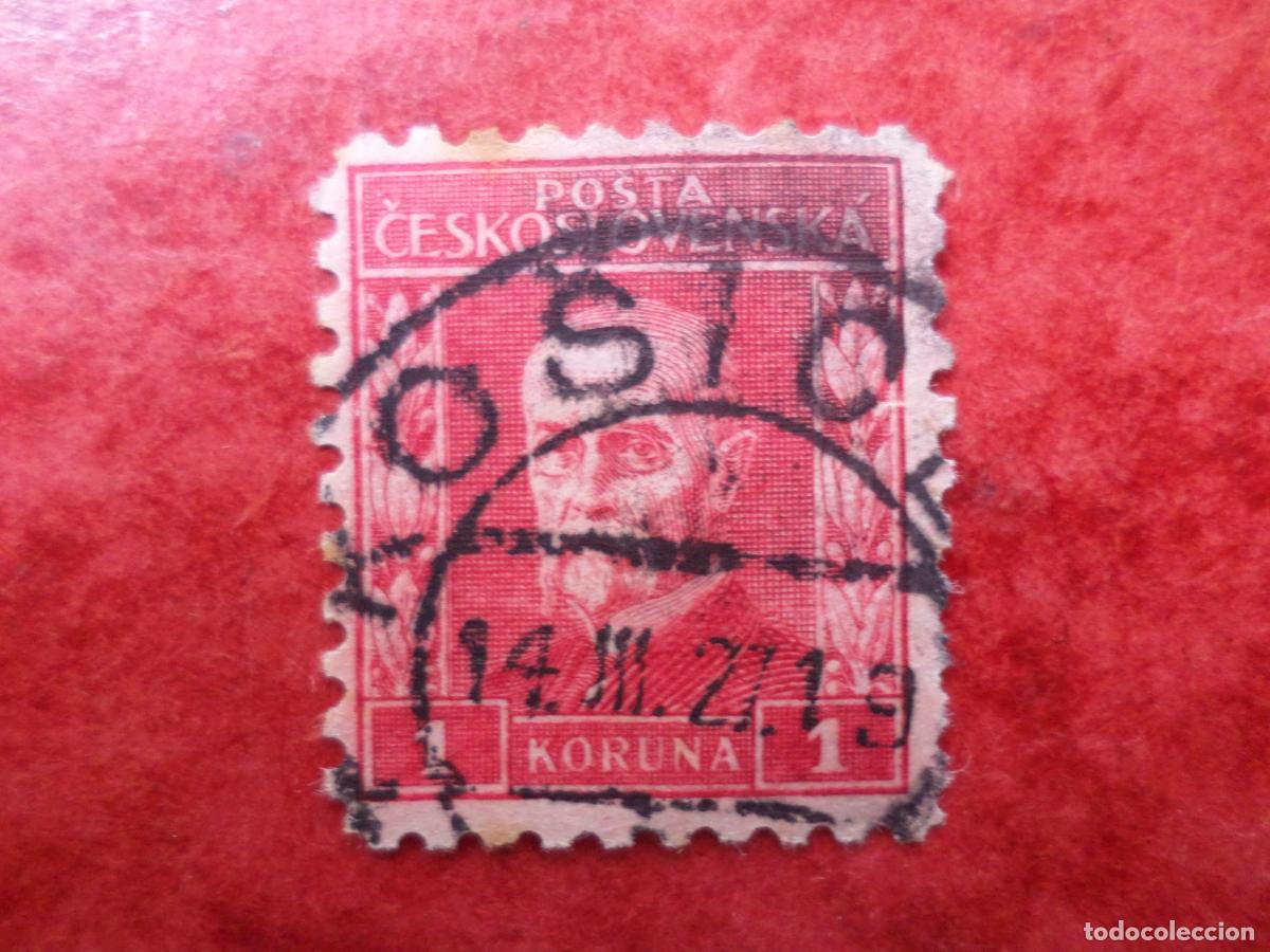 Selos: checoslovaquia, 1926, presidente masaryk, Yvert 219