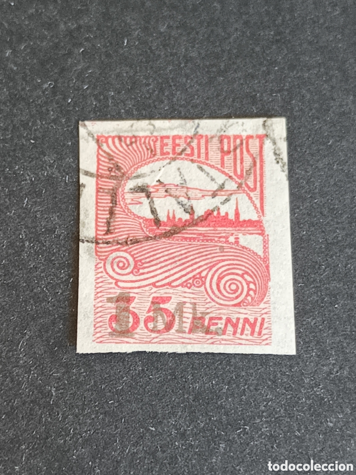 Sellos: ESTONIA. SELLO USADO. - Foto 1