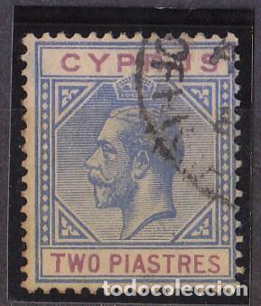 Sellos: CHIPRE - o 74 - 1921/3.- - Foto 1