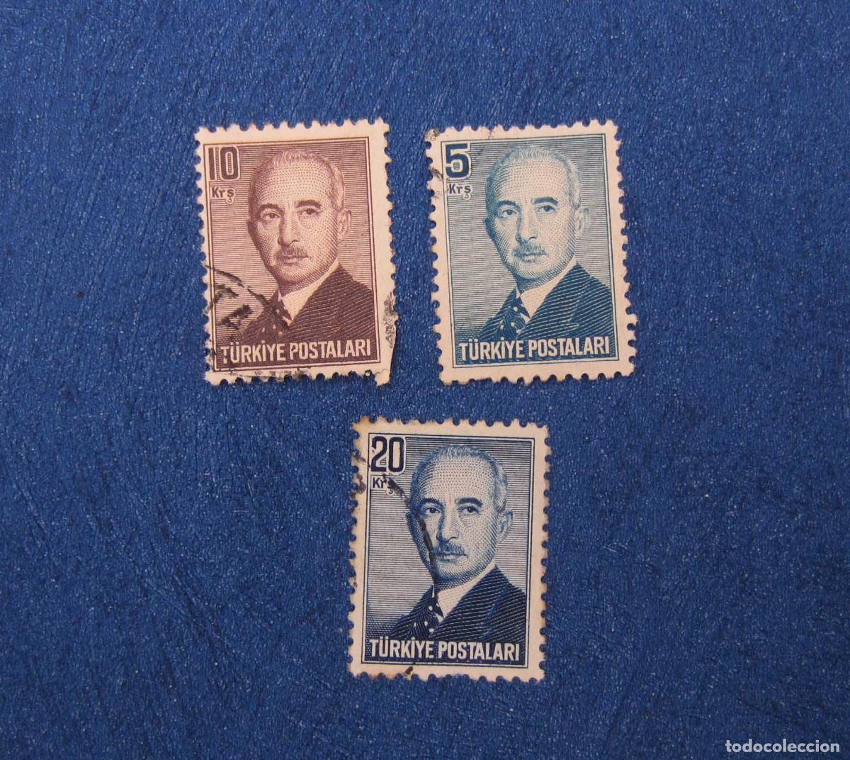 Sellos: SELLOS ANTIGUOS TURQUIA SERIE BASICA
