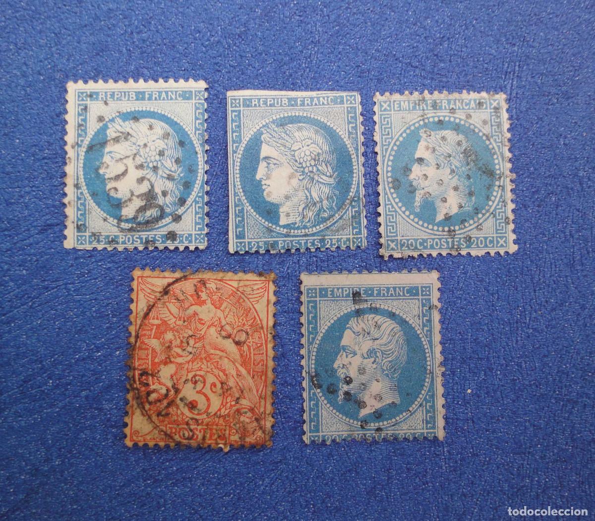 Sellos: SELLOS ANTIGUOS FRANCIA SERIE BASICA
