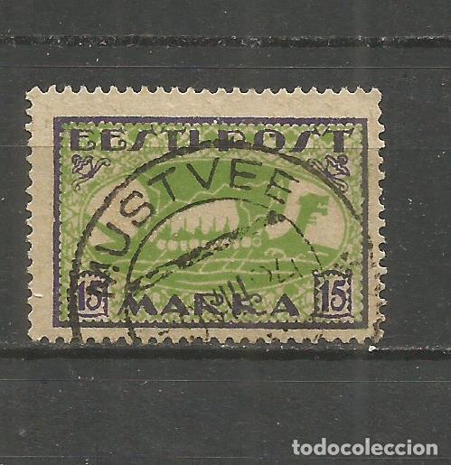 Sellos: ESTONIA YVERT NUM. 15 USADO - Foto 1