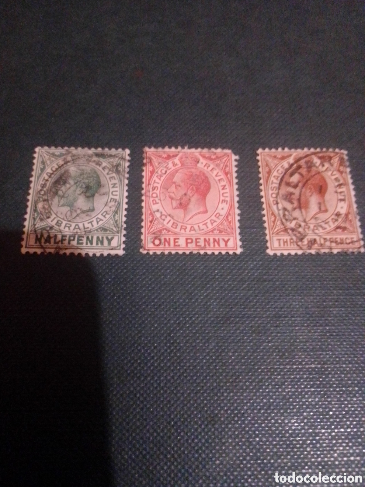 Sellos: Gibraltar Jorge V ..... - Foto 1
