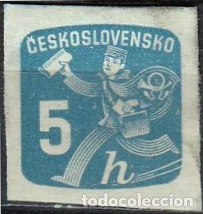 Sellos: 1945 - CHECOSLOVAQUIA - SELLO PARA PERIODICOS - YVERT 26