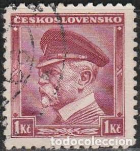 Sellos: 1935 - CHECOSLOVAQUIA - MASARYK - YVERT 302