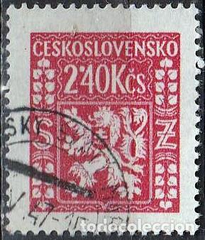 Stamps: 1947 - CHECOSLOVAQUIA - SELLO DE SERVICIO - YVERT 12