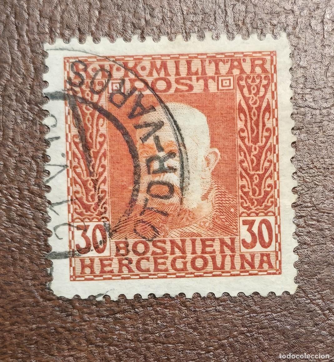 Briefmarken: SELLO USADO BOSNIA Y HERZEGOVINA 1912 FRANCISCO JOSE I SELLO MILITAR