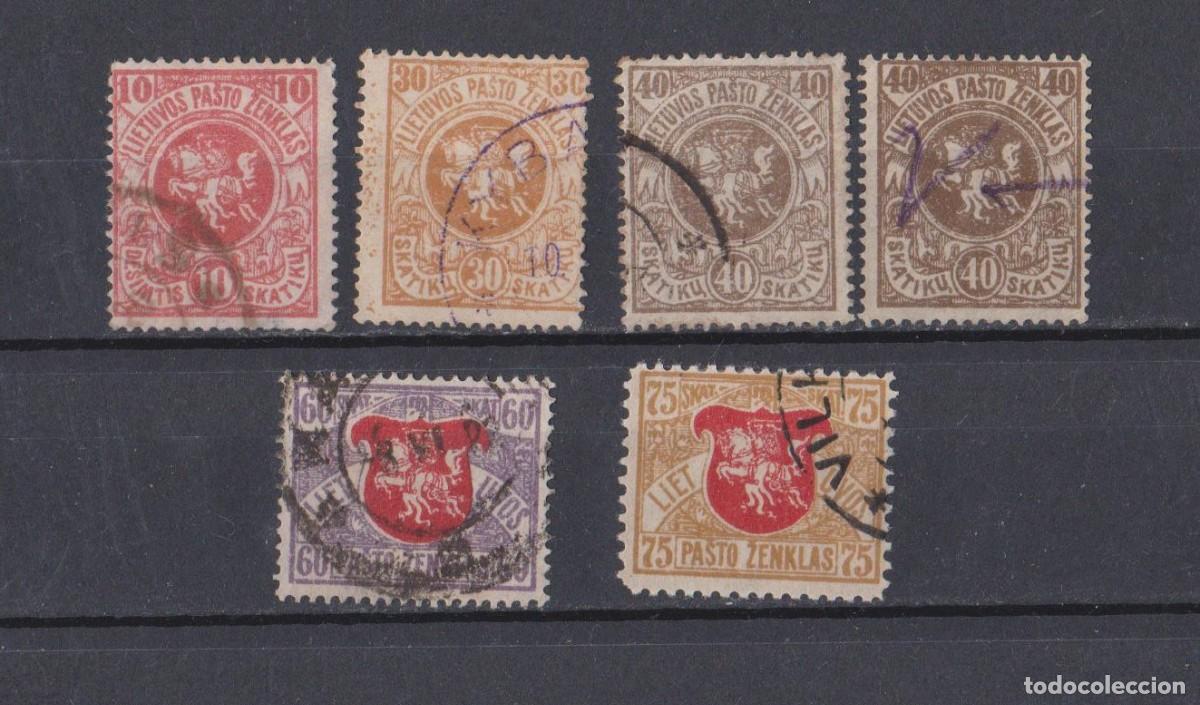 Sellos: LITUANIA 1919/21 varios - Foto 1