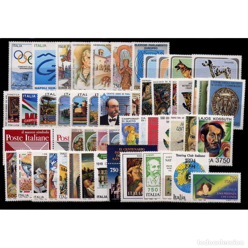 Selos: ITALIA 1994 A&Ntilde;O COMPLETO