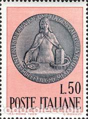Timbres: Italia - 1033 - 1969 Cent. de la Contabilidad del Estado Lujo