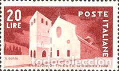 Stamps: Italia - 544 - 1949 Elecciones de Trieste-catedral-Lujo