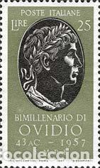 Sellos: Italia - 737 - 1957 Bimilinario de Ovidio Lujo