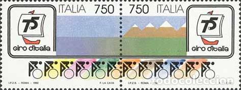 Selos: Italia - 1947/48 - 1992 75&ordm; Aniv. del Giro Lujo